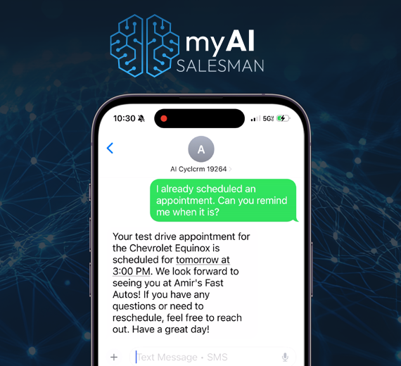 myAI Salesman Messaging
